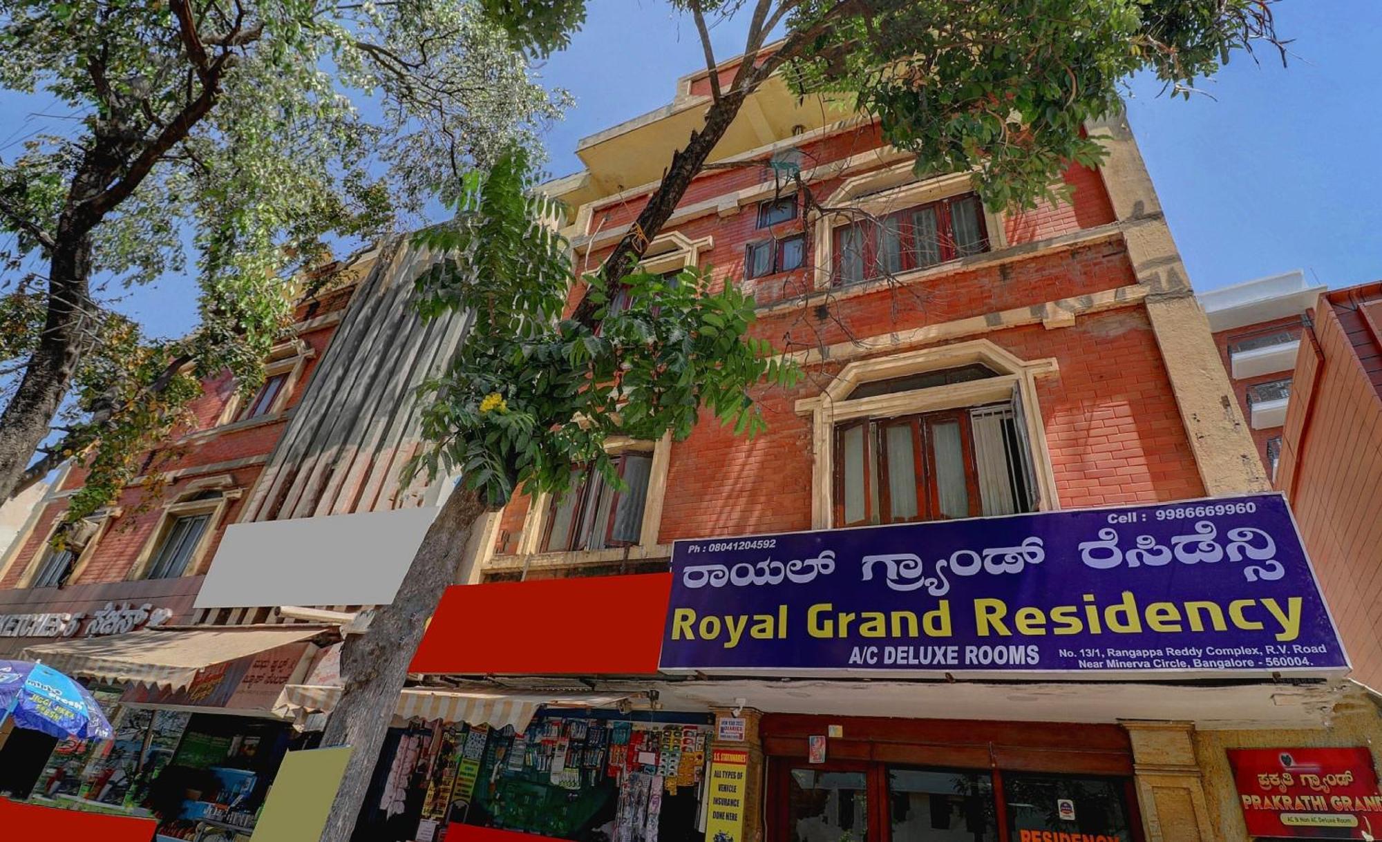 Hotel O Royal Grand Residency Near Lalbagh Botanical Garden Bangalore Exterior photo